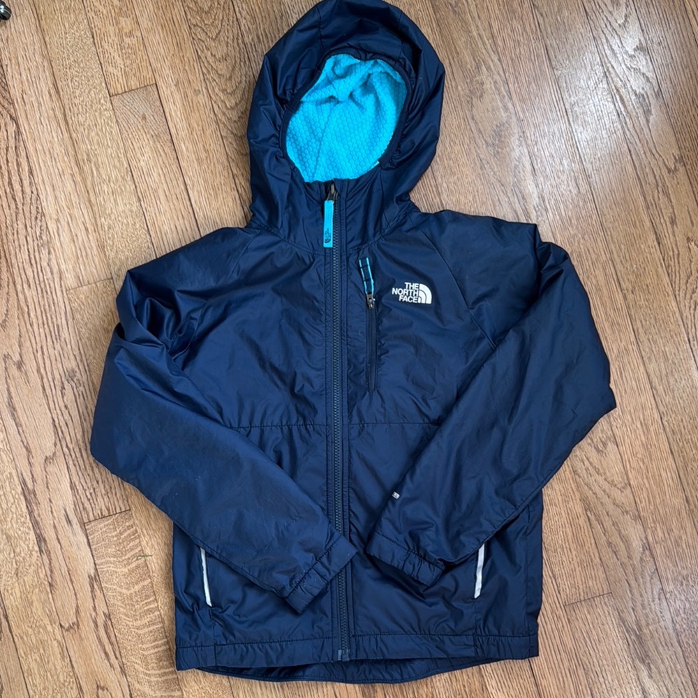 The North Face Navy Blue Hooded Jacket